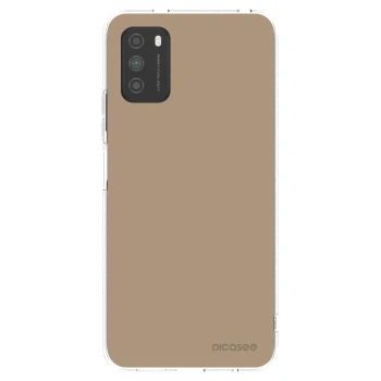 Picasee silikonski prozorni ovitek za Xiaomi Poco M3 - Soft Sand