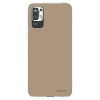 Picasee silikonski prozorni ovitek za Xiaomi Redmi Note 10 5G - Soft Sand