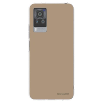 Picasee silikonski prozorni ovitek za Vivo X60 Pro 5G - Soft Sand