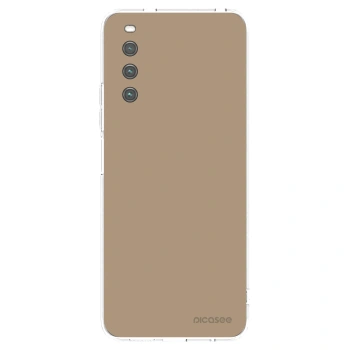 Picasee silikonski prozorni ovitek za Sony Xperia 10 IV 5G - Soft Sand