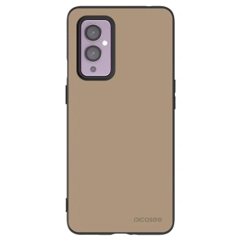 Picasee silikonski črni ovitek za OnePlus 9 - Soft Sand