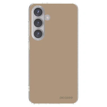 Picasee silikonski prozorni ovitek za Samsung Galaxy S24 S921B 5G - Soft Sand