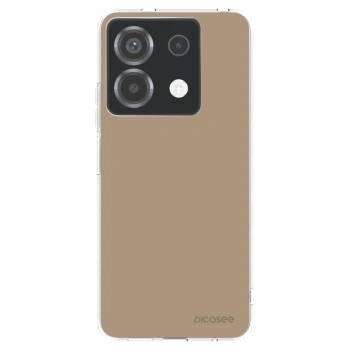 Picasee silikonski prozorni ovitek za Xiaomi Poco X6 - Soft Sand