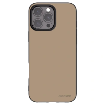 Picasee silikonski črni ovitek za Apple iPhone 16 Pro Max - Soft Sand