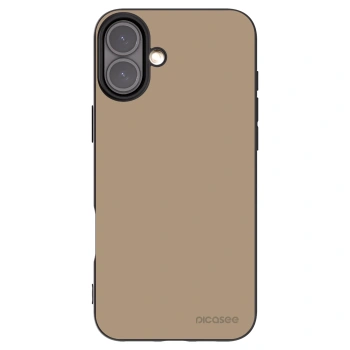 Picasee silikonski črni ovitek za Apple iPhone 16 Plus - Soft Sand
