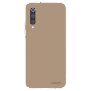 Picasee silikonski prozorni ovitek za Xiaomi Mi 9 - Soft Sand