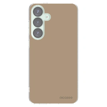 Picasee silikonski prozorni ovitek za Samsung Galaxy S25+ 5G - Soft Sand