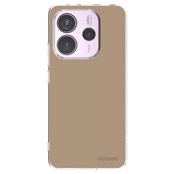 Picasee silikonski prozorni ovitek za Xiaomi Redmi Note 14 4G - Soft Sand