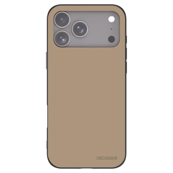 Picasee silikonski črni ovitek za Apple iPhone 17 Pro Max - Soft Sand