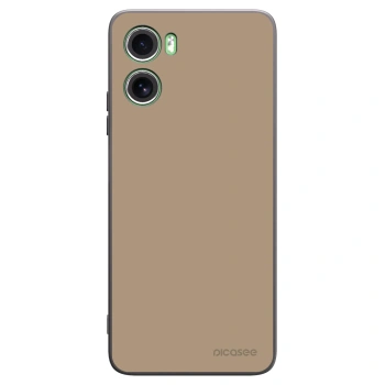 Picasee silikonski črni ovitek za Motorola Moto G06 - Soft Sand