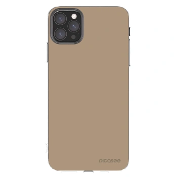 Picasee silikonski prozorni ovitek za Apple iPhone 11 Pro Max - Soft Sand