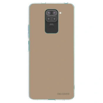 Picasee silikonski črni ovitek za Xiaomi Redmi Note 9 - Soft Sand