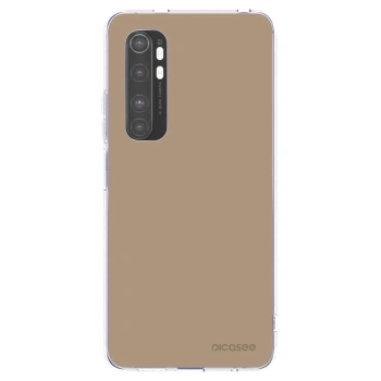 Picasee silikonski prozorni ovitek za Xiaomi Mi Note 10 Lite - Soft Sand