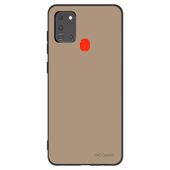 Picasee silikonski črni ovitek za Samsung Galaxy A21s - Soft Sand