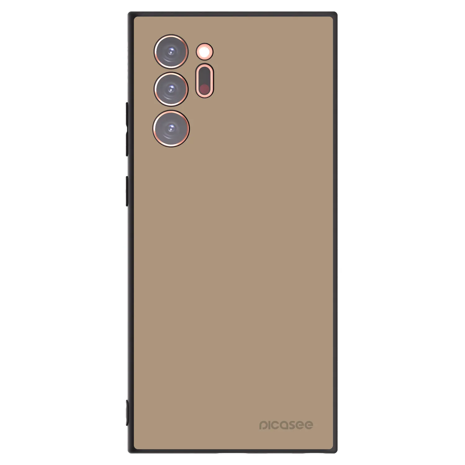 Picasee silikonski črni ovitek za Samsung Galaxy Note 20 Ultra - Soft Sand