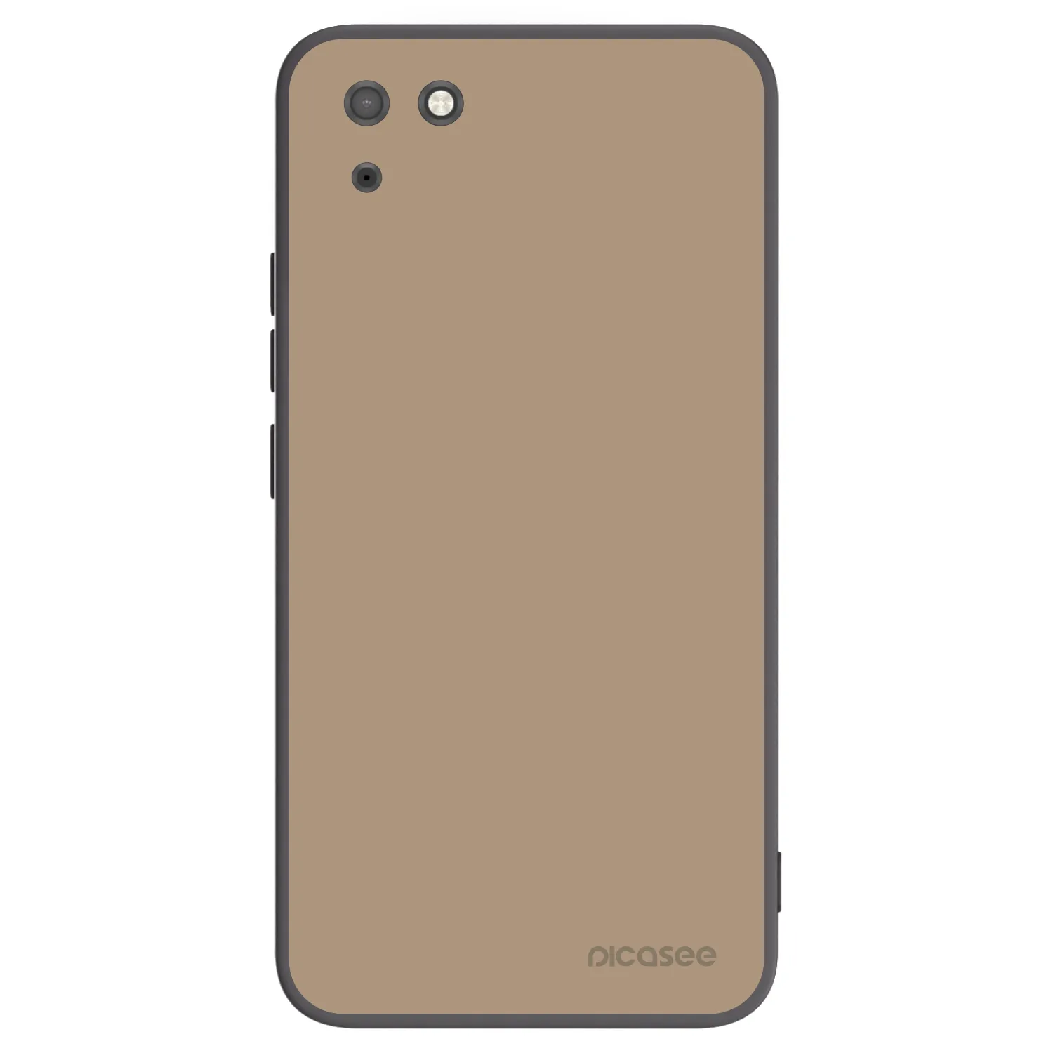 Picasee silikonski črni ovitek za Huawei Y5P - Soft Sand