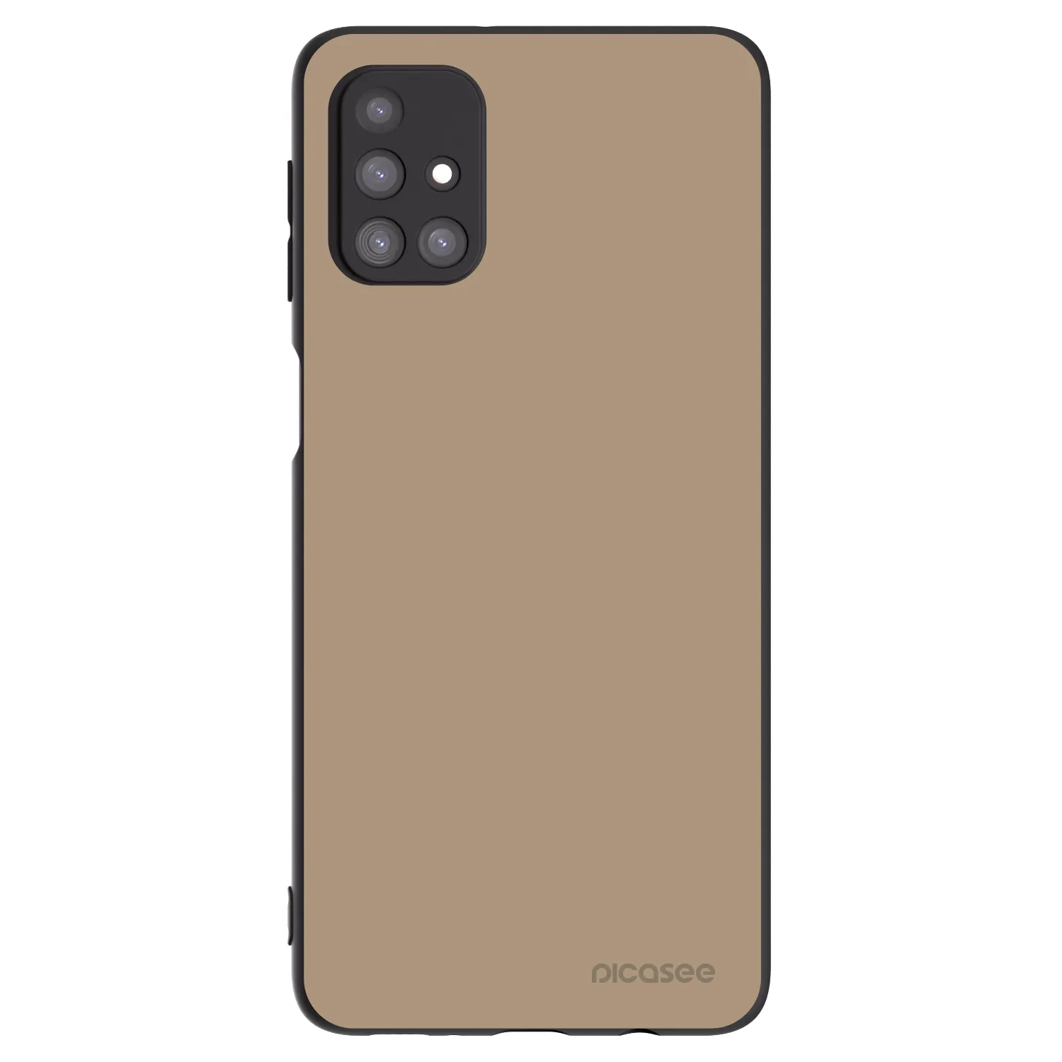 Picasee silikonski črni ovitek za Samsung Galaxy M31s - Soft Sand