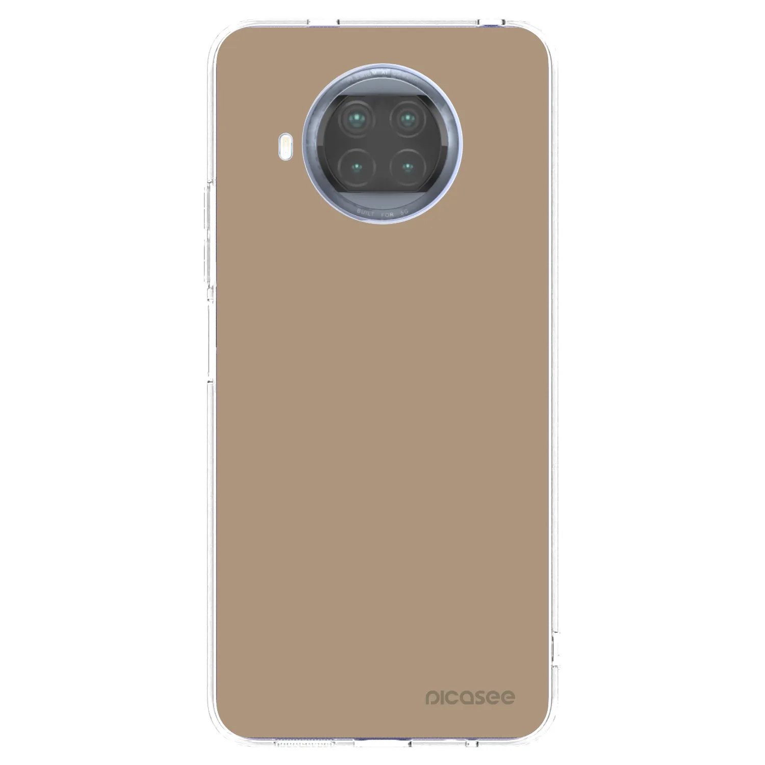 Picasee silikonski prozorni ovitek za Xiaomi Mi 10T Lite - Soft Sand