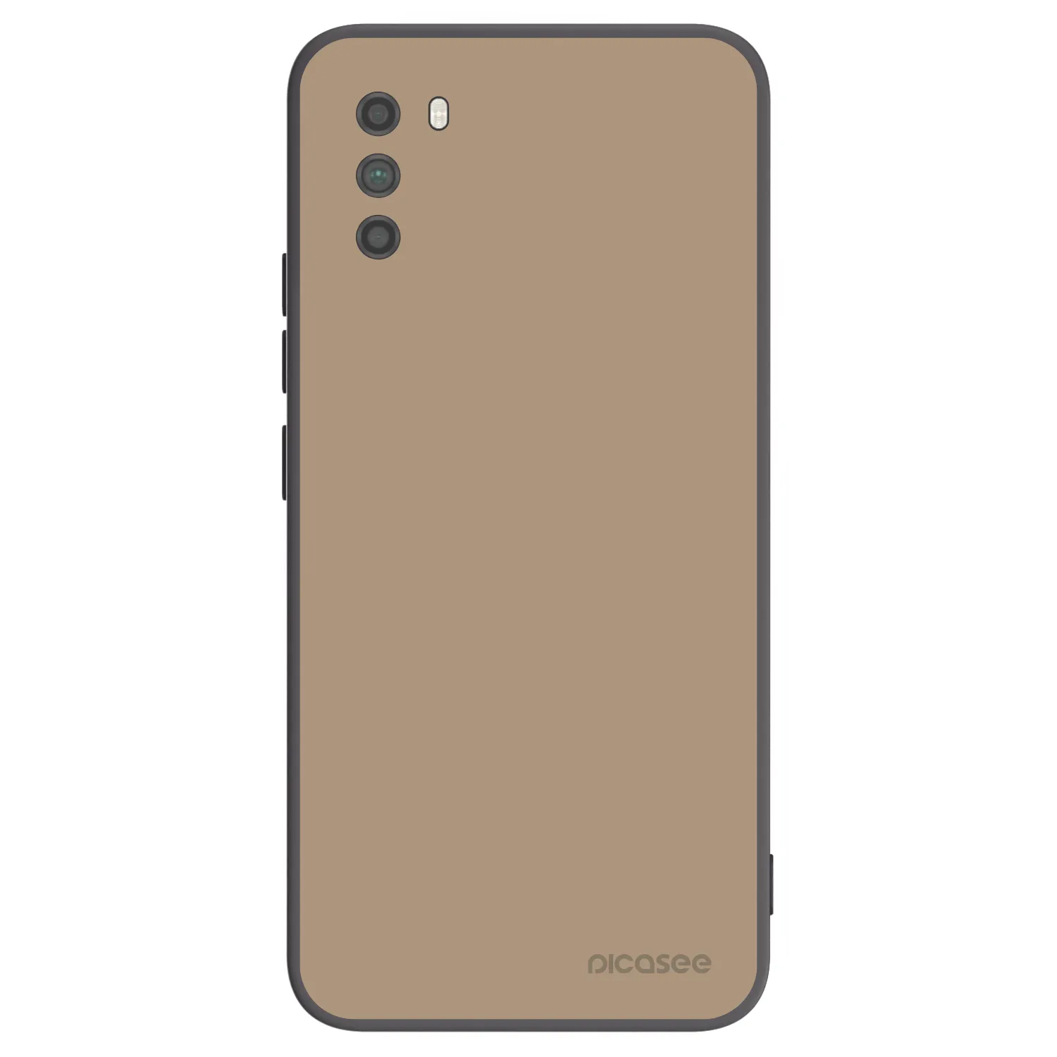 Picasee silikonski črni ovitek za Xiaomi Poco M3 - Soft Sand