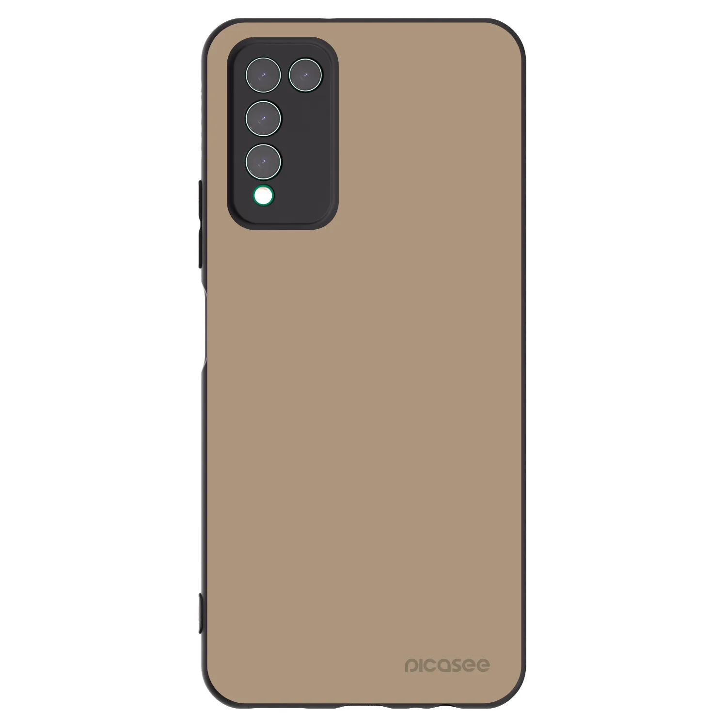 Picasee silikonski črni ovitek za Honor 10X Lite - Soft Sand