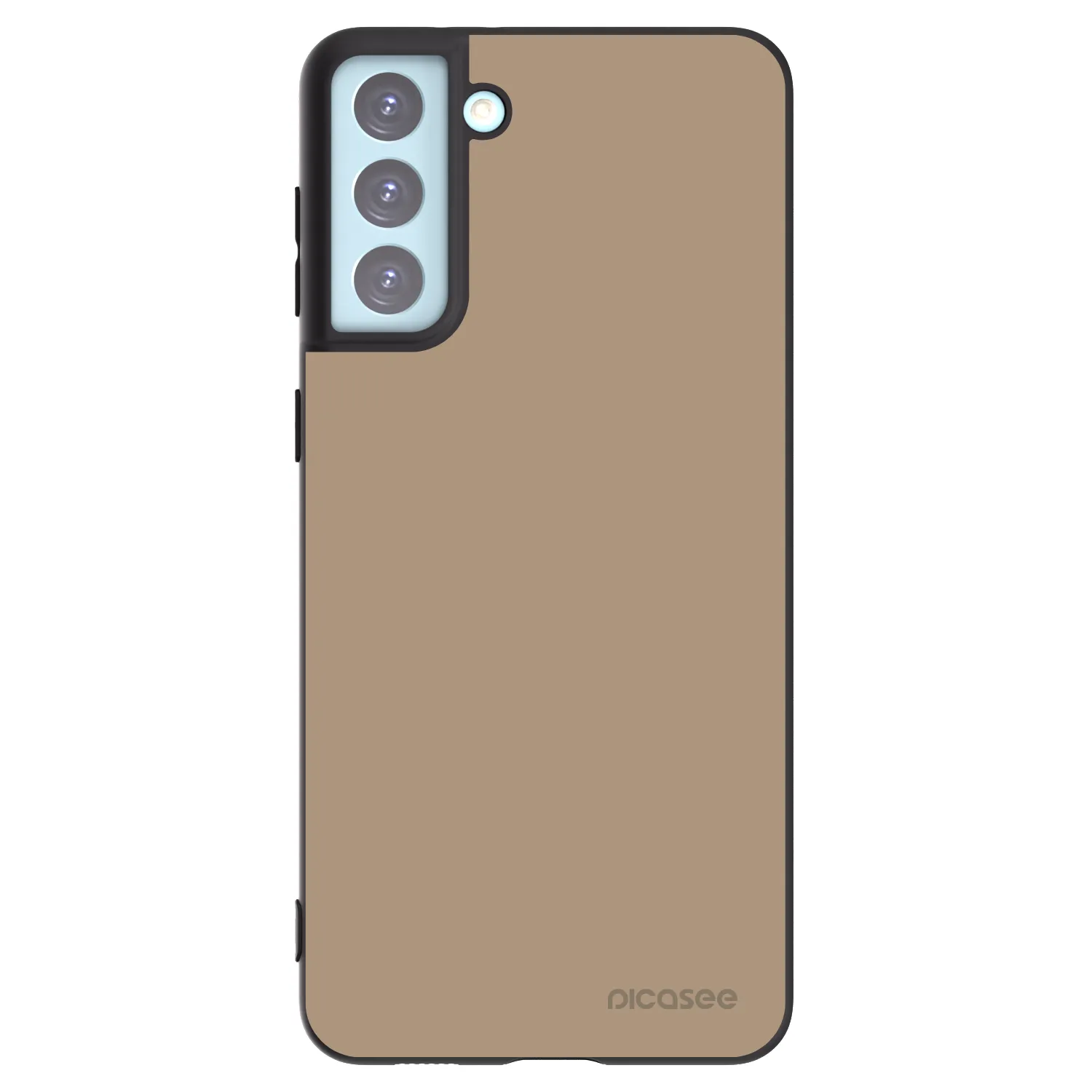 Picasee silikonski črni ovitek za Samsung Galaxy S21+ 5G G996F - Soft Sand