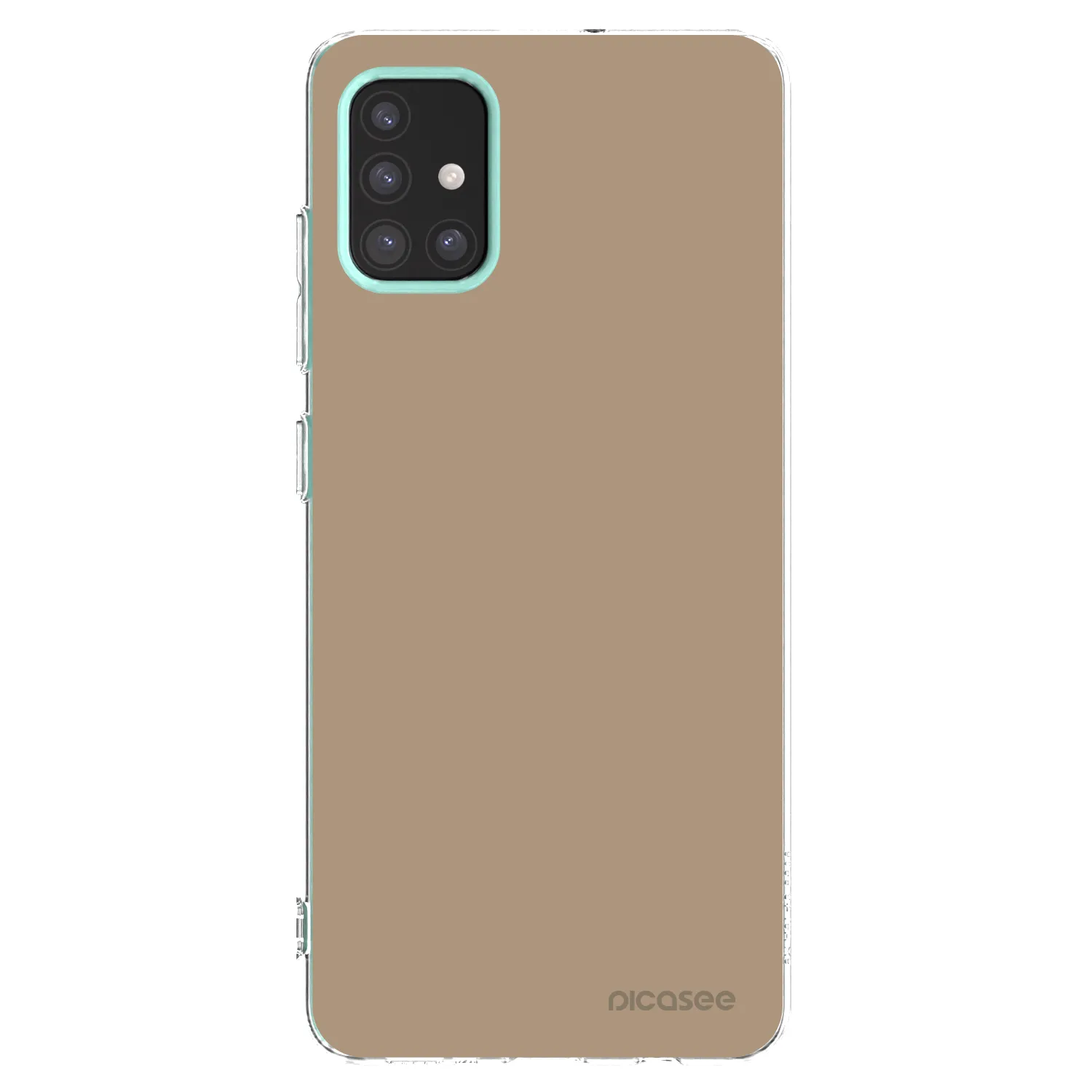 Picasee silikonski prozorni ovitek za Samsung Galaxy M31s - Soft Sand