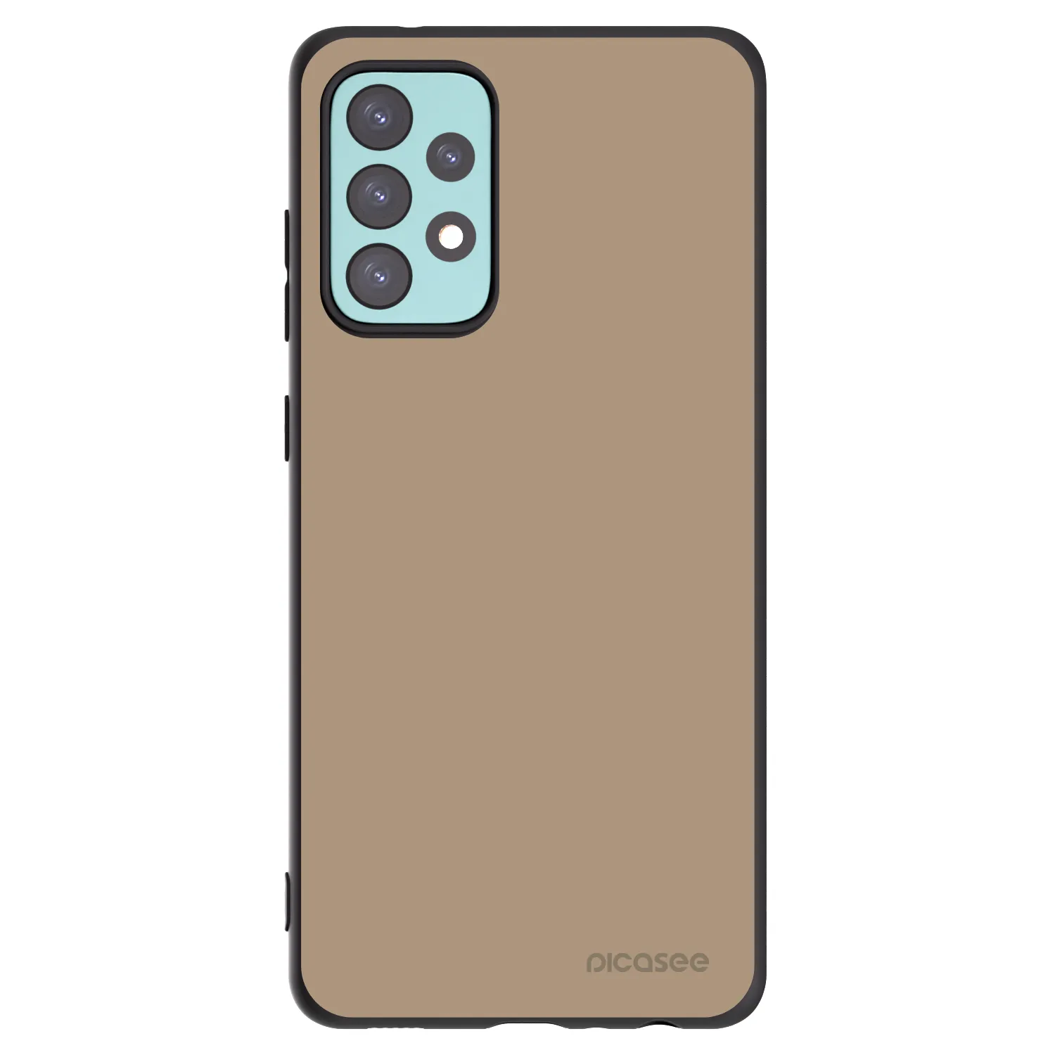 Picasee silikonski črni ovitek za Samsung Galaxy A72 A725F - Soft Sand