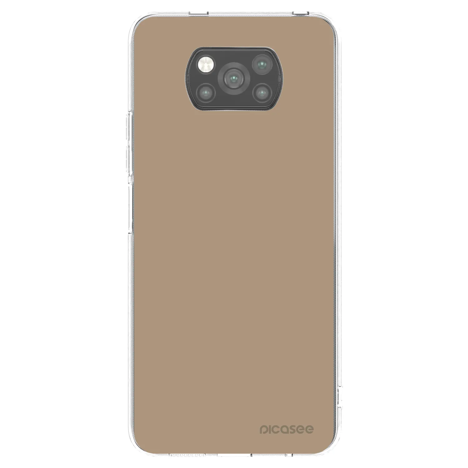 Picasee silikonski črni ovitek za Xiaomi Poco X3 Pro - Soft Sand
