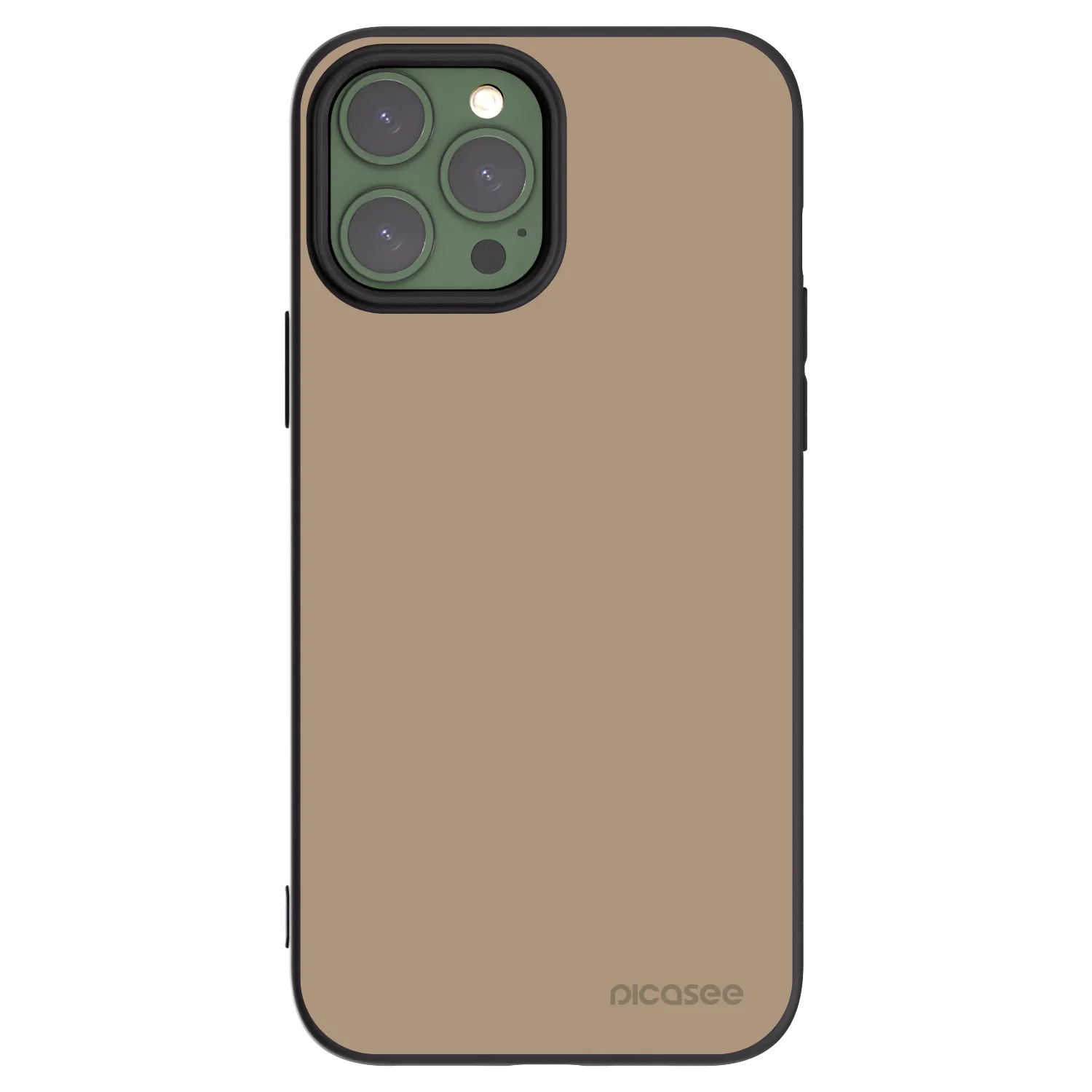Picasee silikonski črni ovitek za Apple iPhone 13 Pro Max - Soft Sand