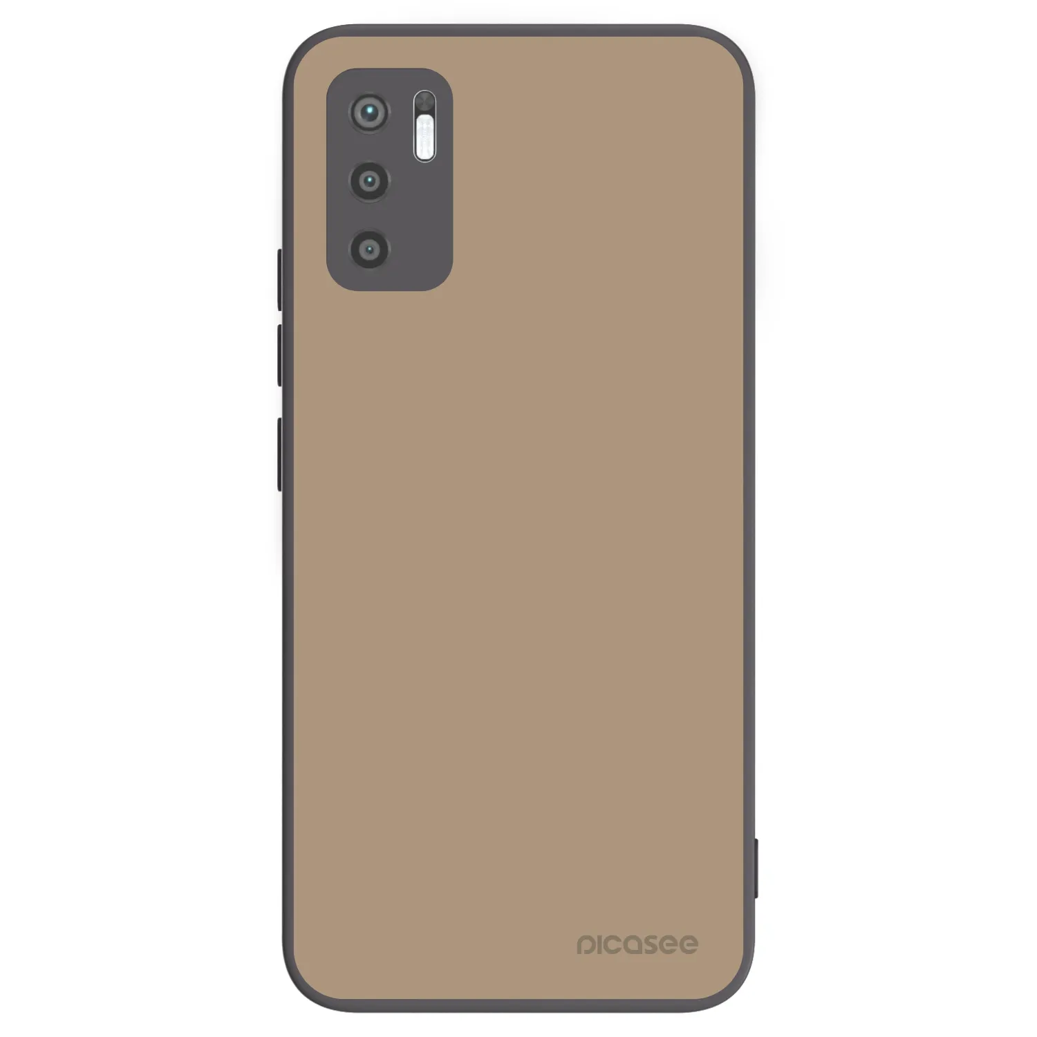 Picasee silikonski črni ovitek za Xiaomi Redmi Note 10 5G - Soft Sand