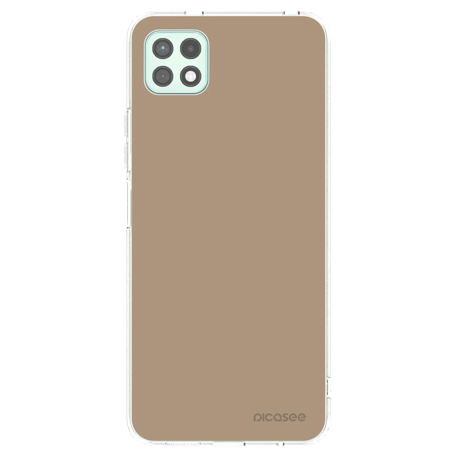 Picasee silikonski prozorni ovitek za Samsung Galaxy A22 A226B 5G - Soft Sand
