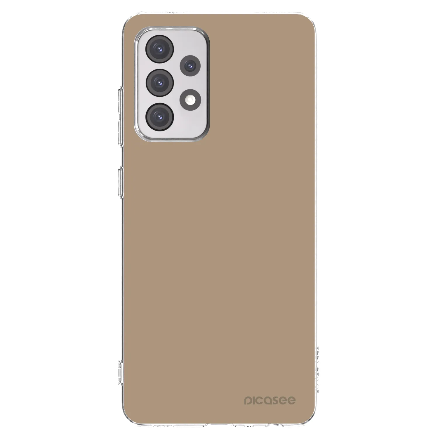 Picasee silikonski prozorni ovitek za Samsung Galaxy A52s 5G A528B - Soft Sand