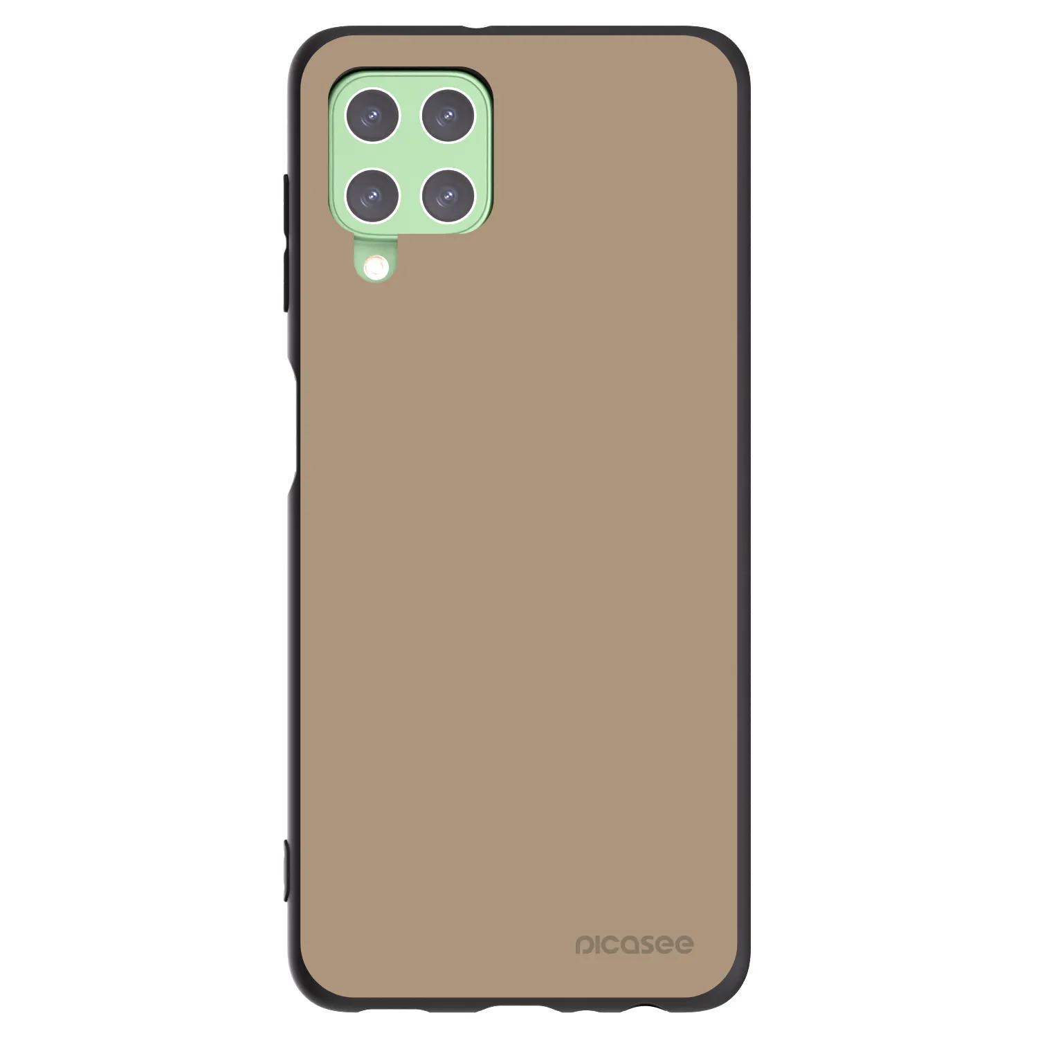 Picasee silikonski črni ovitek za Samsung Galaxy A22 A225F 4G - Soft Sand