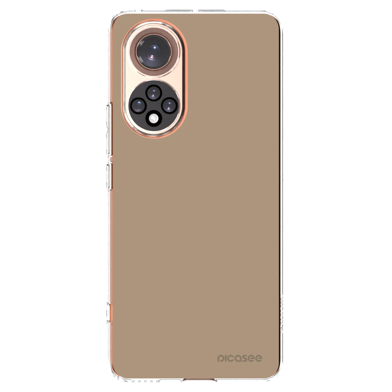 Picasee silikonski prozorni ovitek za Huawei Nova 9 - Soft Sand