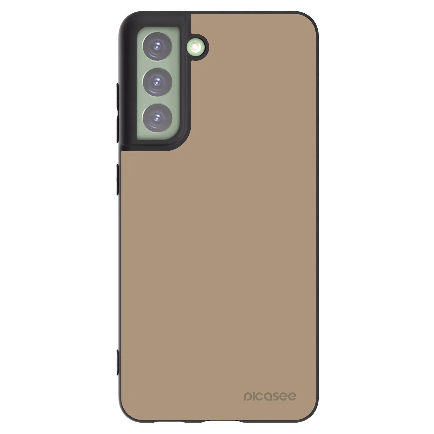 Picasee silikonski črni ovitek za Samsung Galaxy S21 FE 5G - Soft Sand