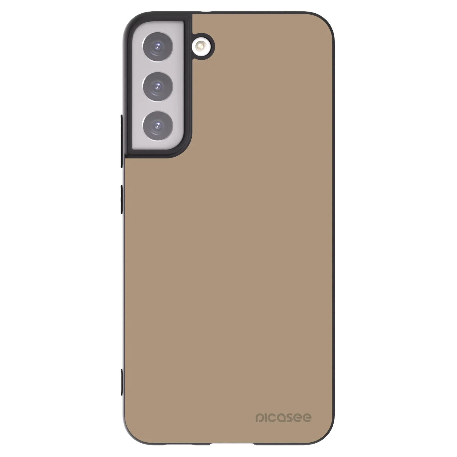 Picasee silikonski črni ovitek za Samsung Galaxy S22+ 5G - Soft Sand