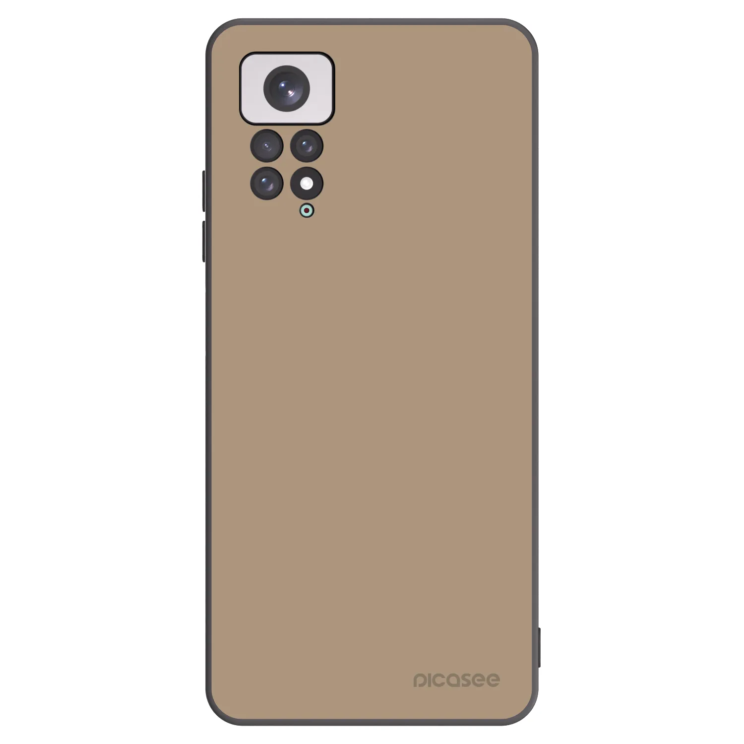 Picasee silikonski črni ovitek za Xiaomi Redmi Note 11 - Soft Sand