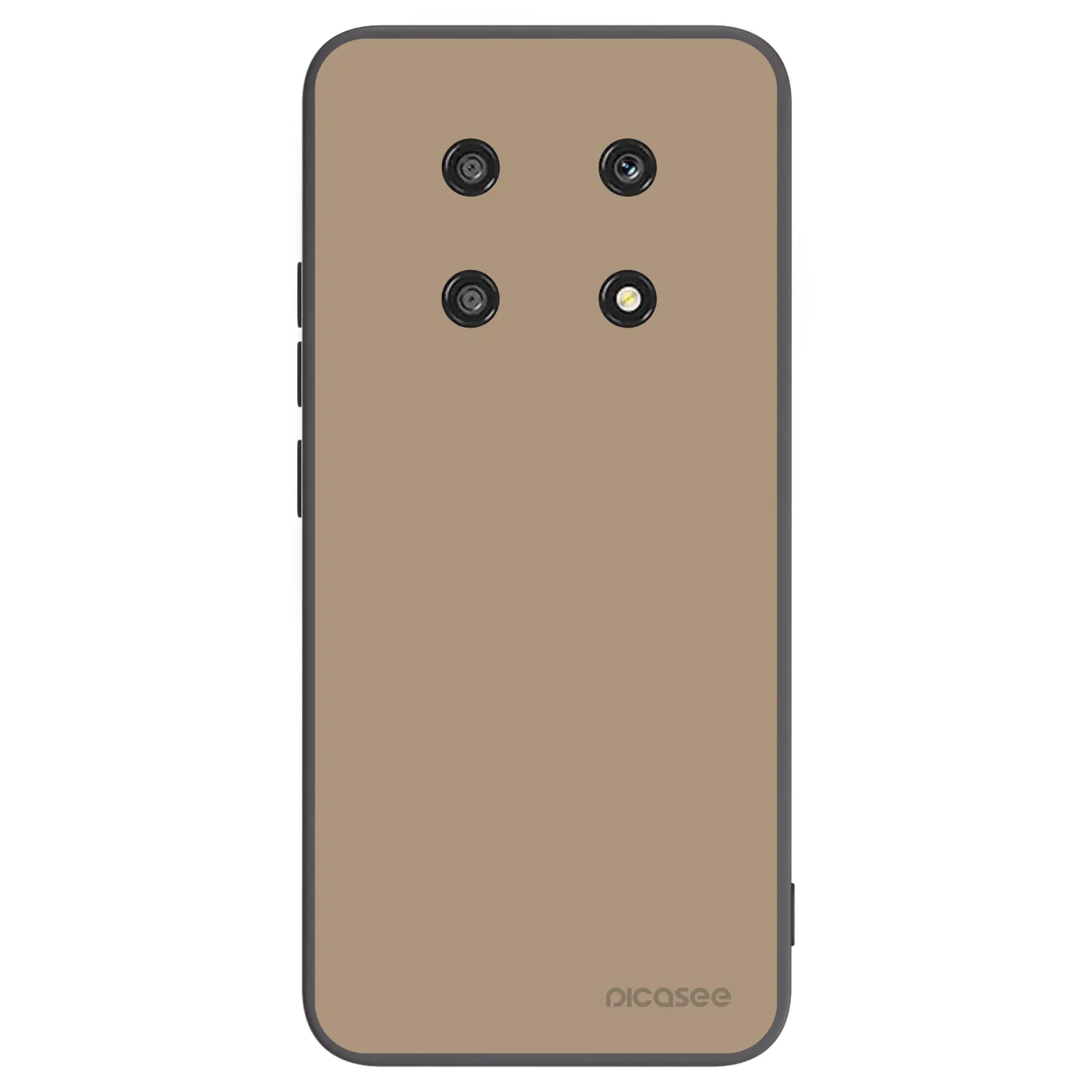 Picasee silikonski črni ovitek za Honor Magic4 Lite 5G - Soft Sand