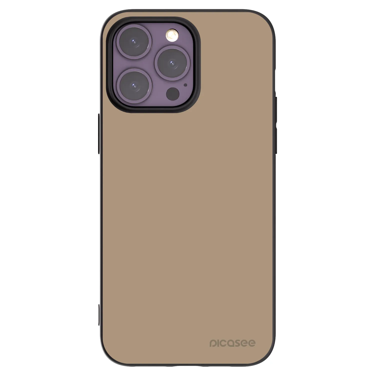 Picasee silikonski črni ovitek za Apple iPhone 14 Pro Max - Soft Sand