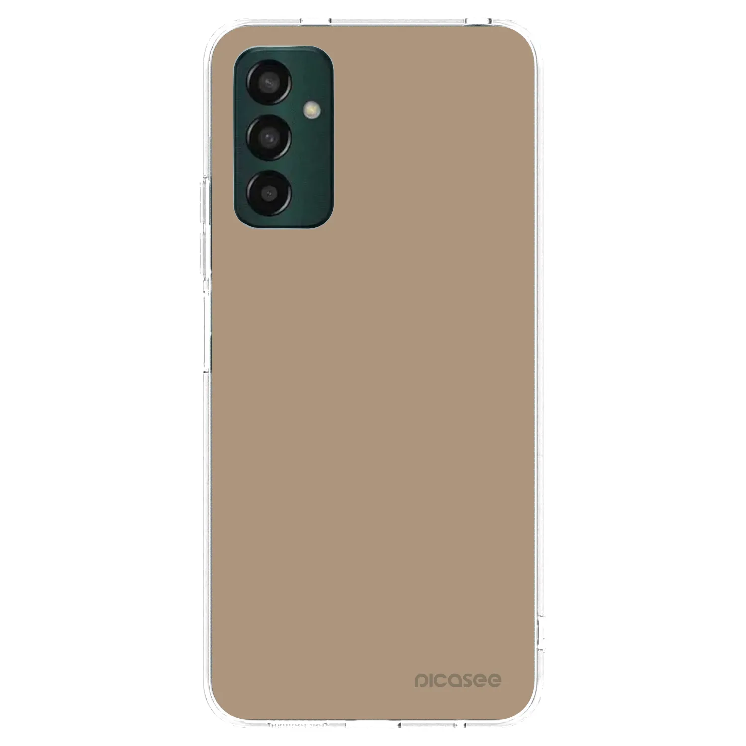 Picasee silikonski prozorni ovitek za Samsung Galaxy M13 M135F - Soft Sand