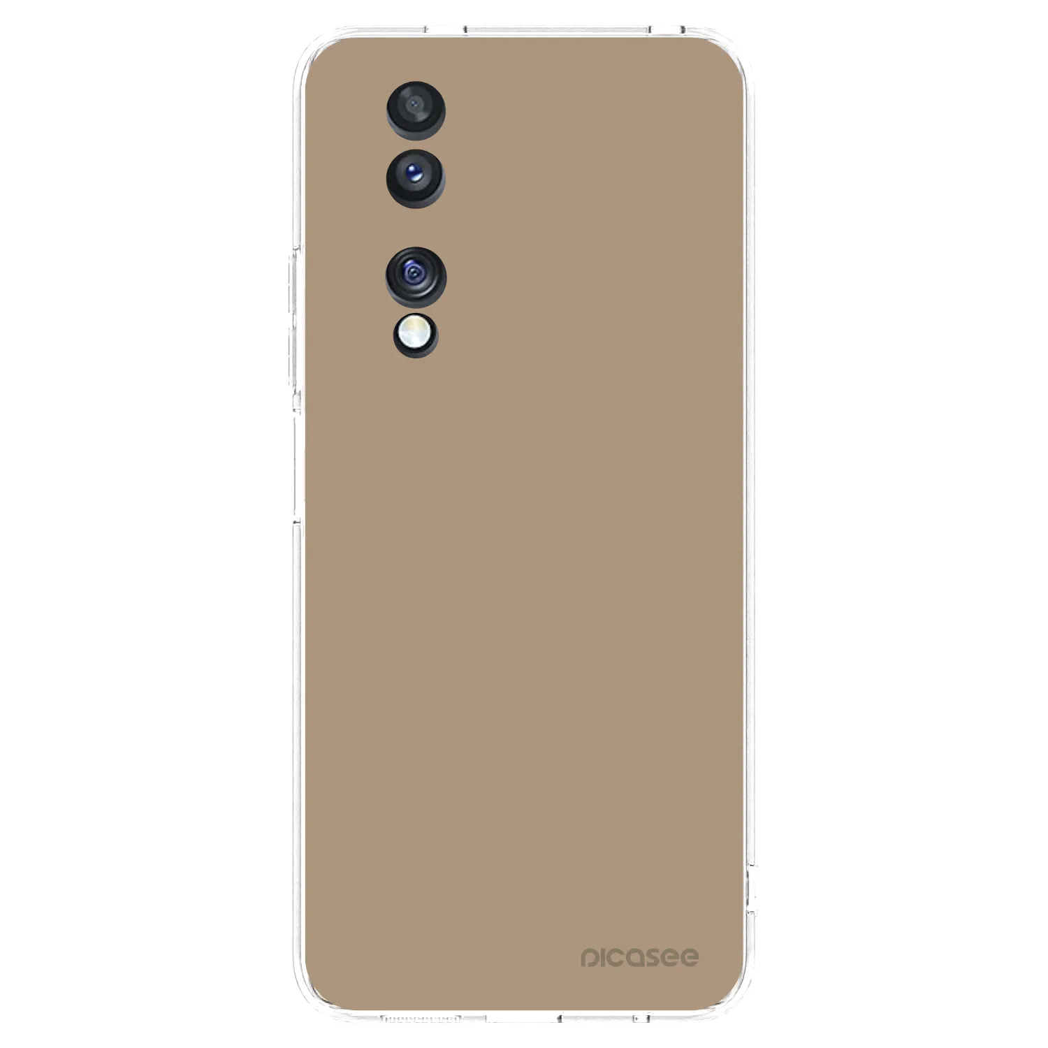 Picasee silikonski prozorni ovitek za Honor 70 - Soft Sand