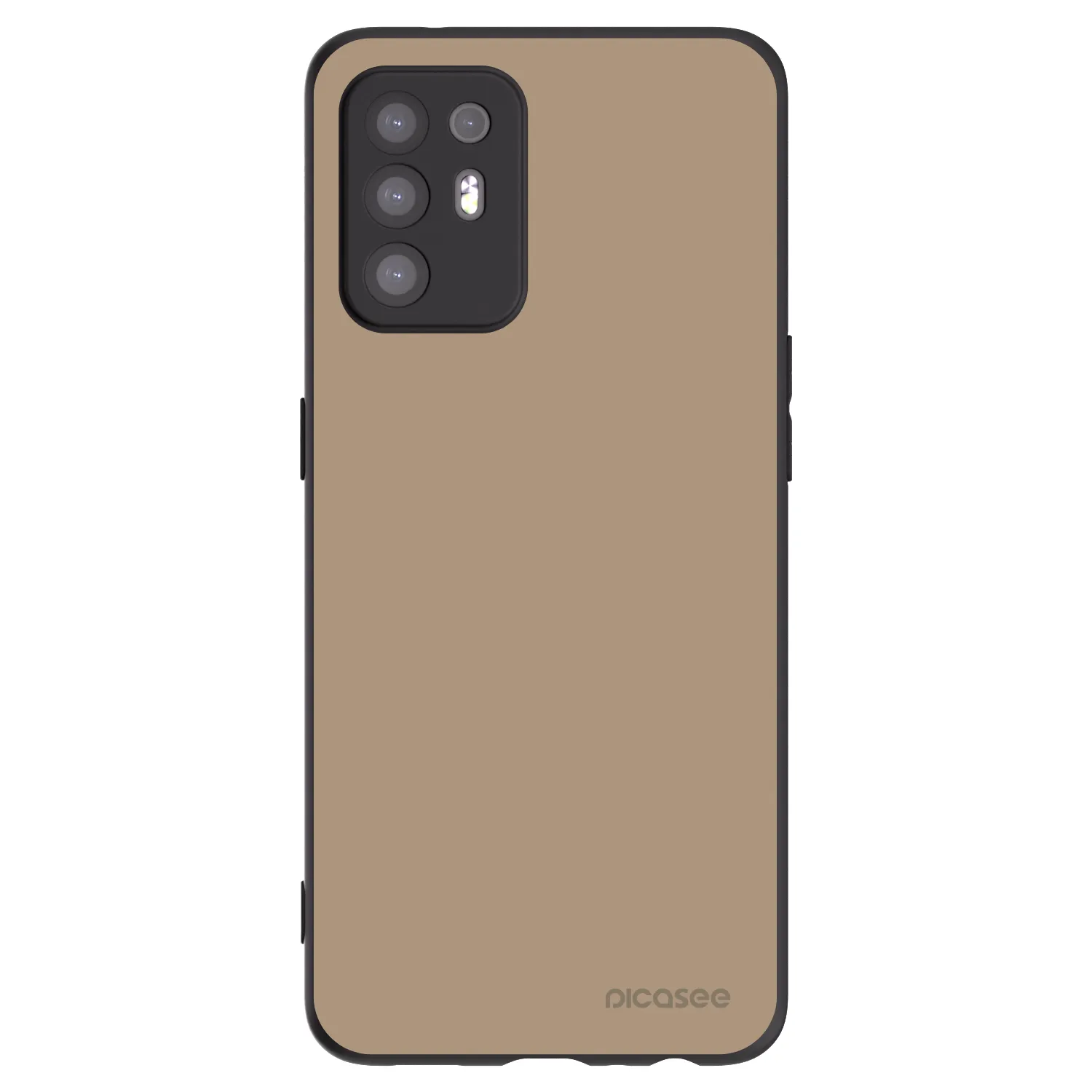 Picasee silikonski črni ovitek za OPPO A94 5G - Soft Sand