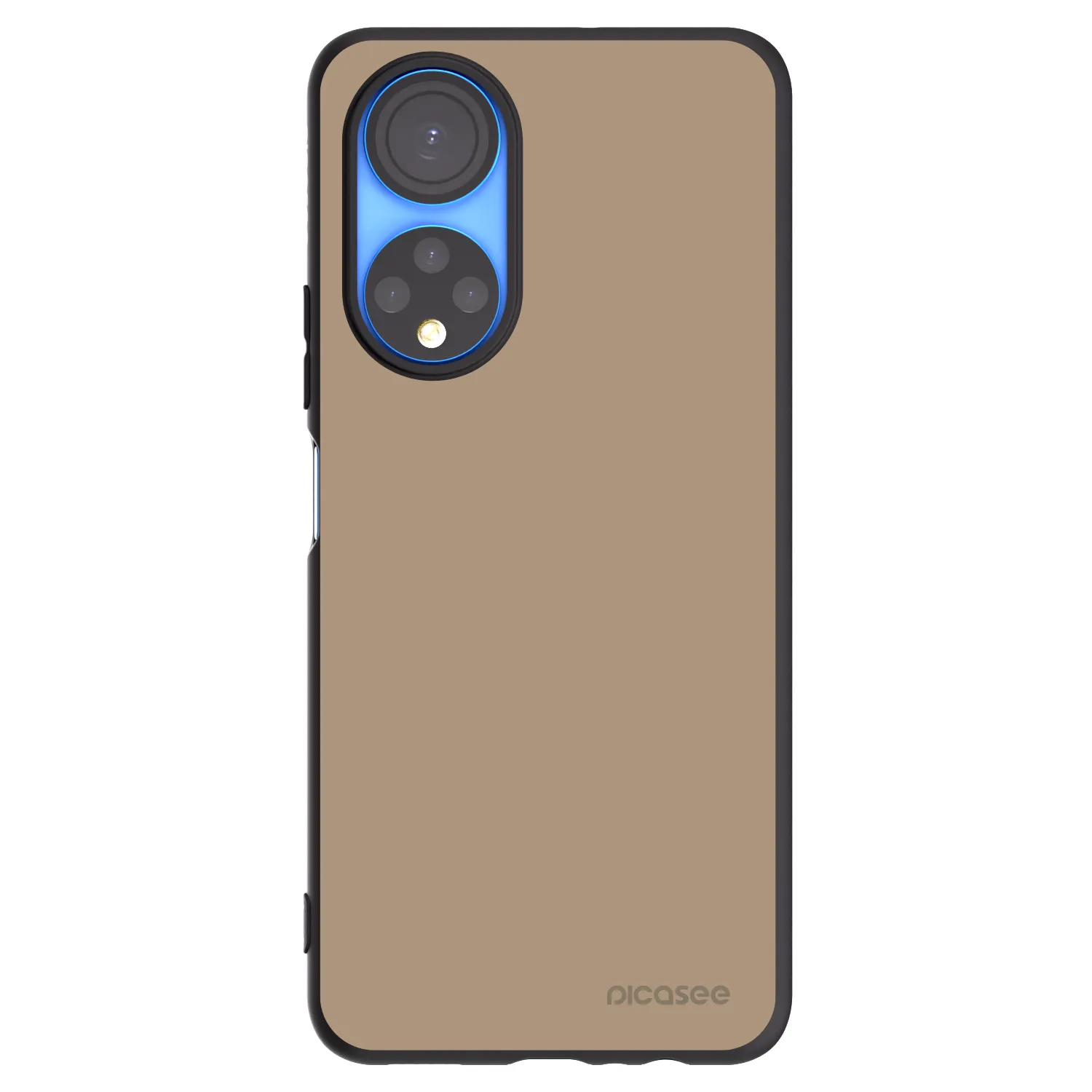 Picasee silikonski črni ovitek za Honor X7 - Soft Sand