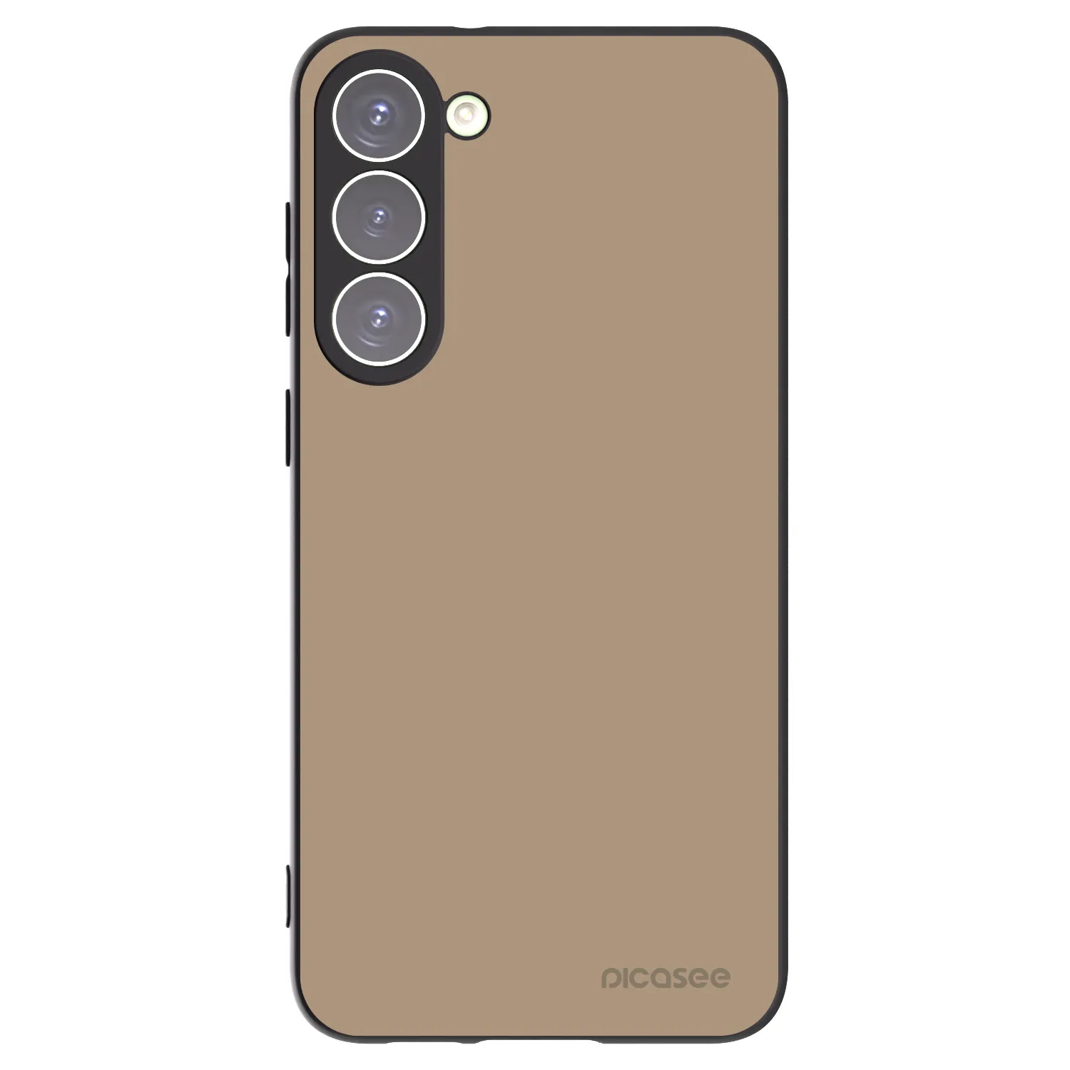 Picasee silikonski črni ovitek za Samsung Galaxy S23+ 5G - Soft Sand