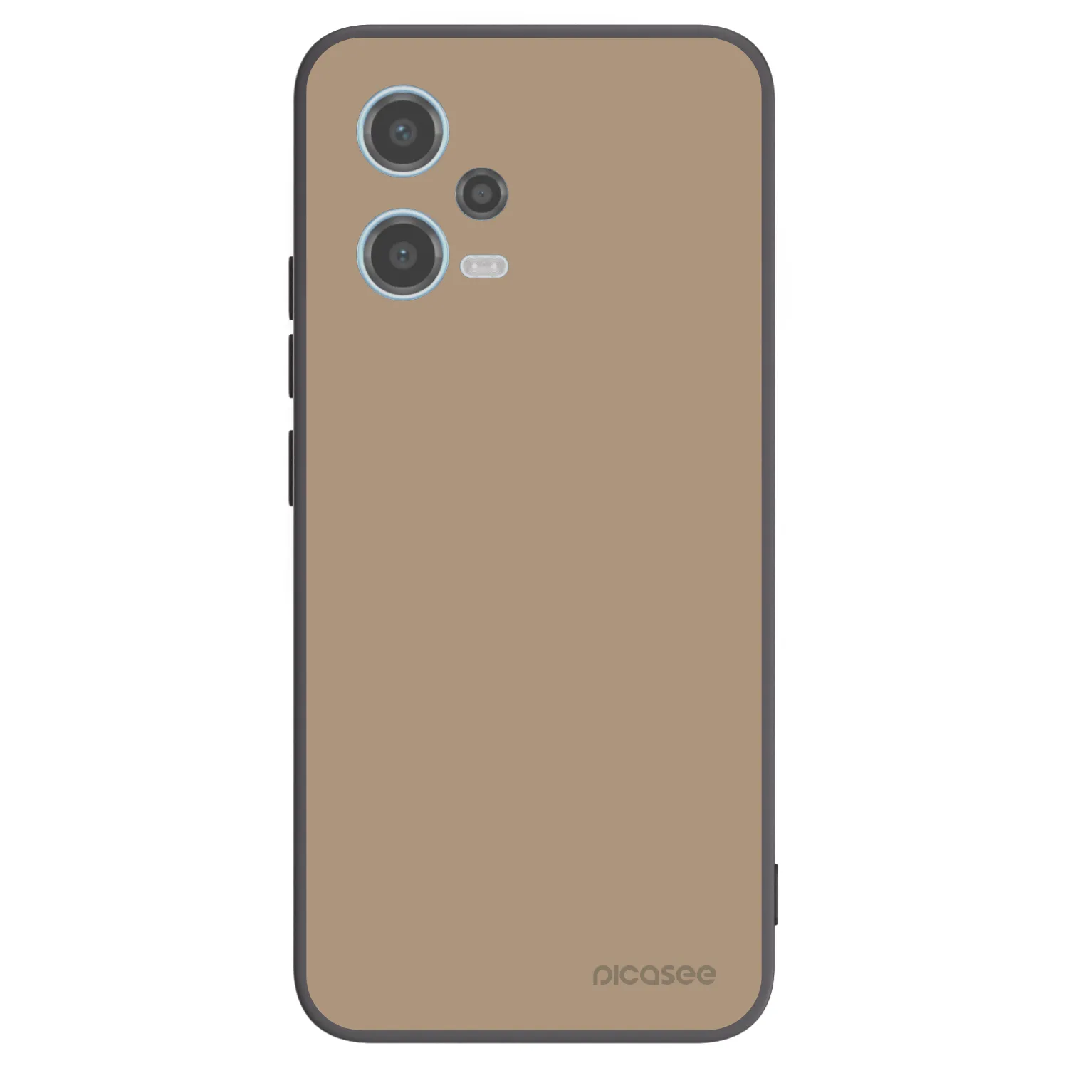 Picasee silikonski črni ovitek za Xiaomi Redmi Note 12 5G - Soft Sand