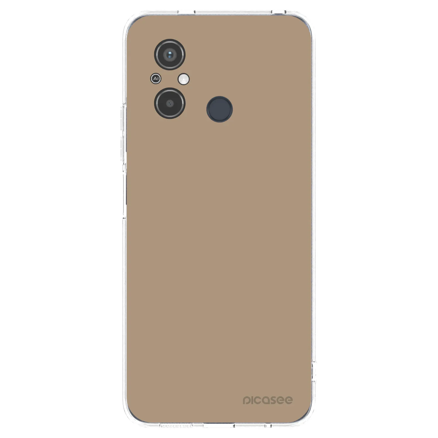 Picasee silikonski prozorni ovitek za Xiaomi Redmi 12C - Soft Sand