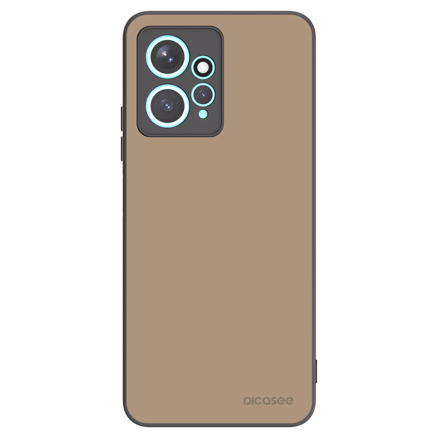 Picasee silikonski črni ovitek za Xiaomi Redmi Note 12 4G - Soft Sand