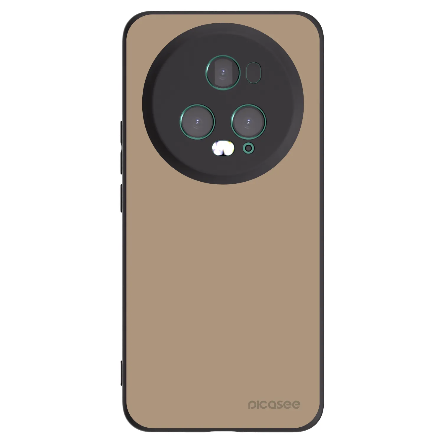 Picasee silikonski črni ovitek za Honor Magic5 Pro - Soft Sand