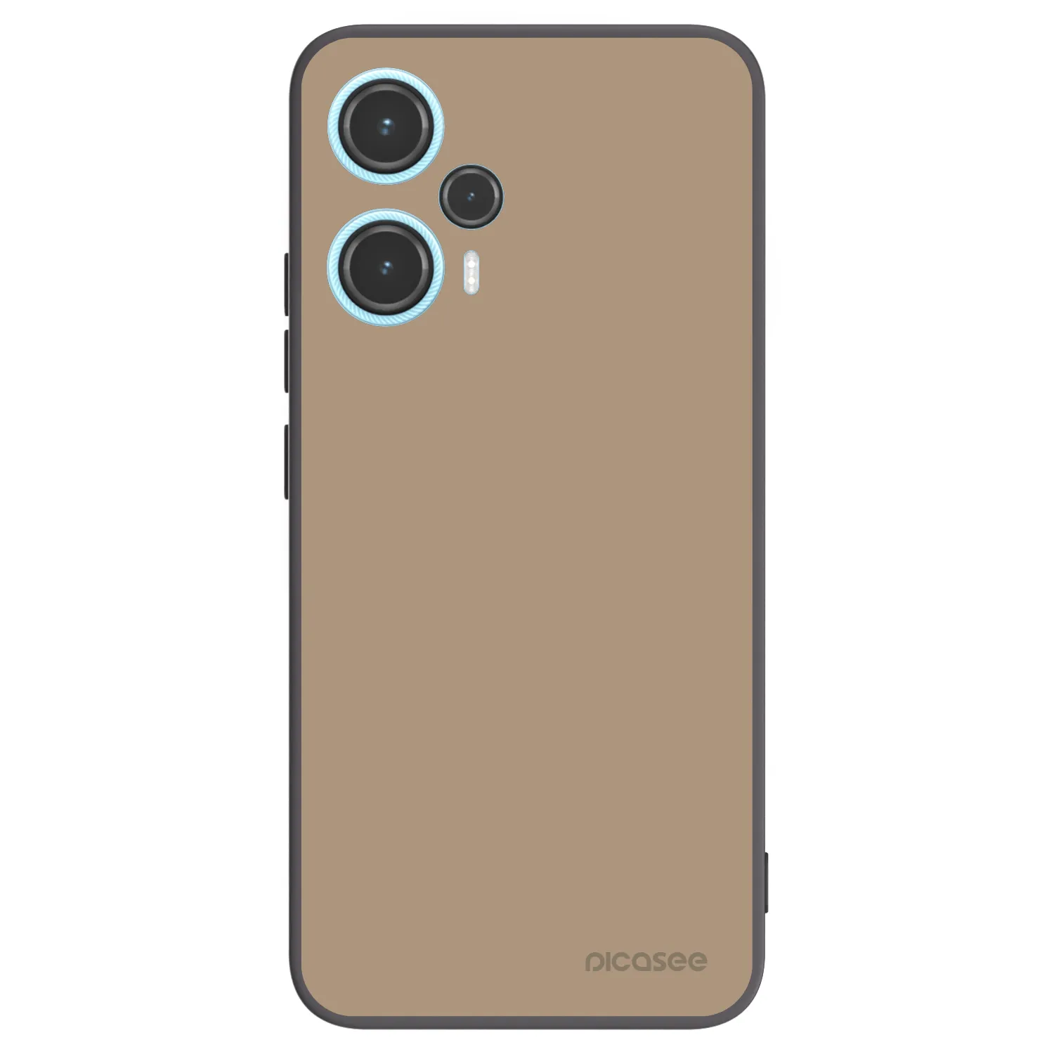 Picasee silikonski črni ovitek za Xiaomi Poco F5 - Soft Sand