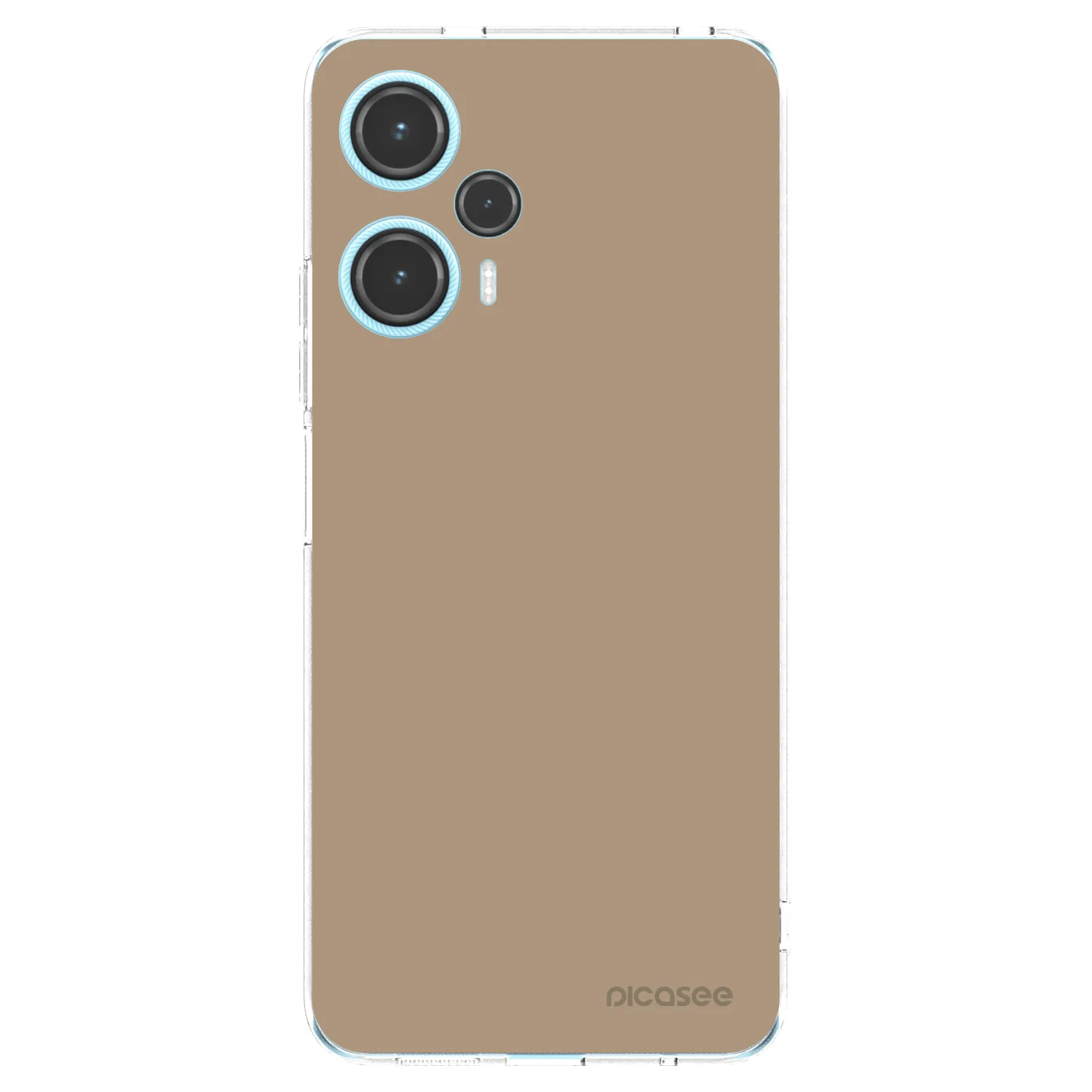 Picasee silikonski prozorni ovitek za Xiaomi Poco F5 - Soft Sand